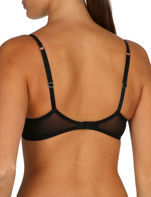 0121709 Marie Jo Mani Padded Balcony Bra - 0121709 Black