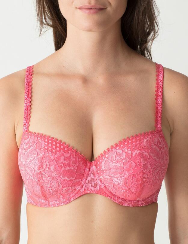 0241722/0241723 Prima Donna Twist Wild Rose Padded Balcony Bra - 0241722/0241723 Tagada