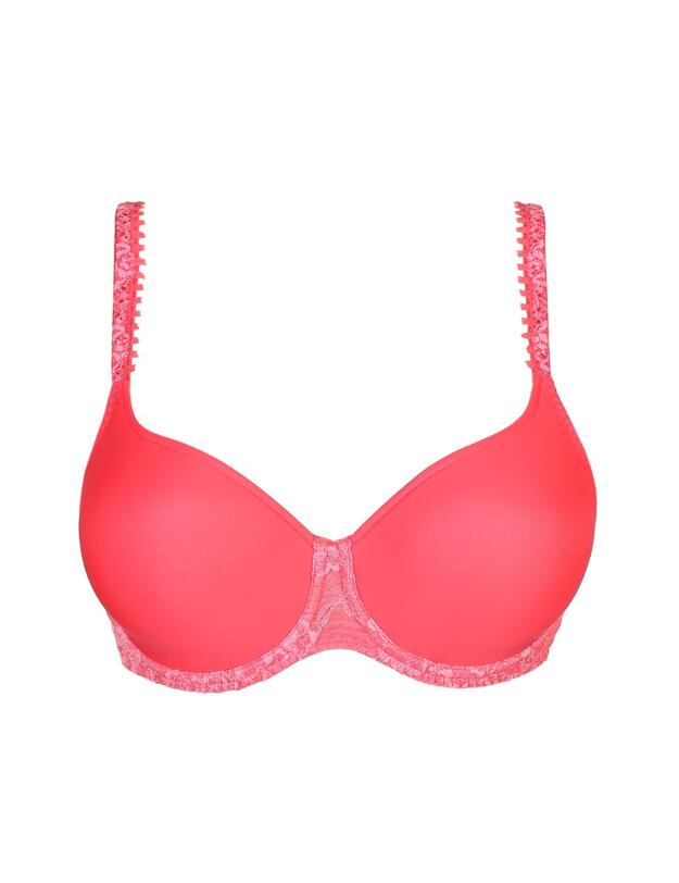 0241720/0241721 Prima Donna Twist Wild Rose Padded Heart Shape Bra - 0241720/0241721 Tagada