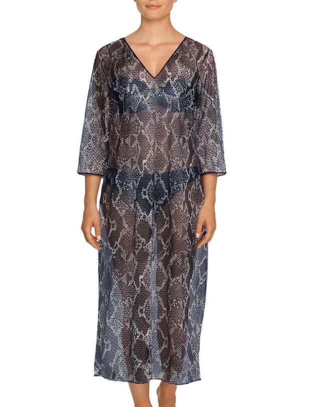 4003994 Prima Donna Swim Kala Long Dress - 4003994 Water Blue