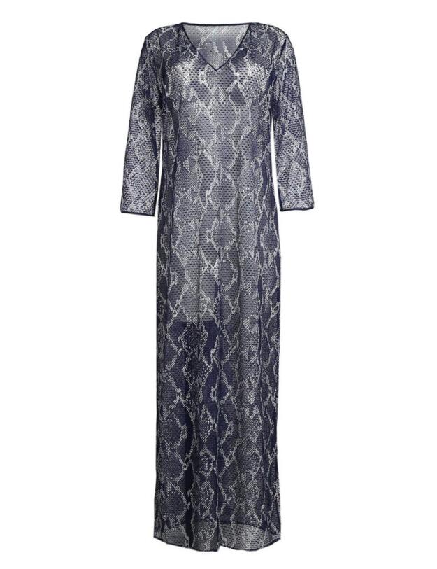 4003994 Prima Donna Swim Kala Long Dress - 4003994 Water Blue
