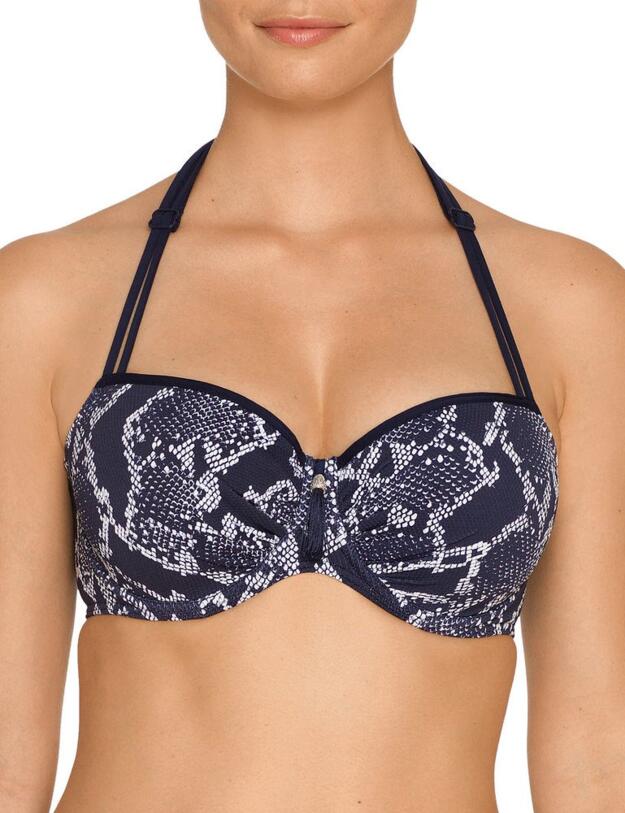 4003916 Prima Donna Swim Kala Padded Balcony Bikini Top - 4003916 Water Blue