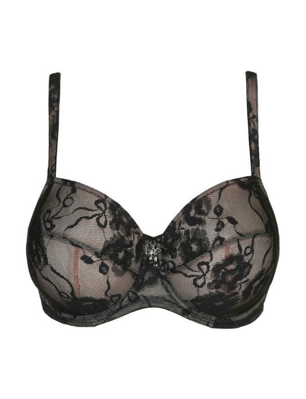0141710/0141711 Prima Donna Twist Take A Bow Full Cup Bra  - 0141710/0141711 Black
