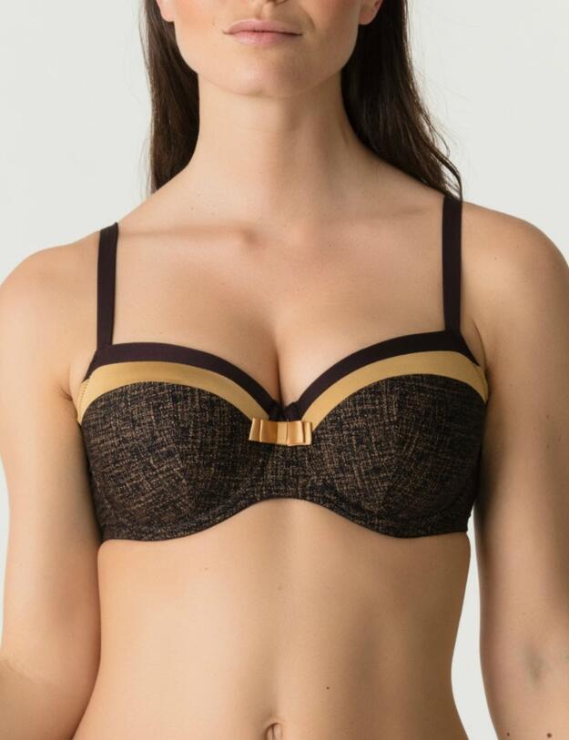 0241682/0241683 Prima Donna Twist Parisian Night Padded Balcony Bra - 0241682/0241683 Wenge