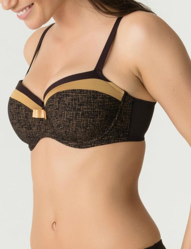 0241682/0241683 Prima Donna Twist Parisian Night Padded Balcony Bra - 0241682/0241683 Wenge