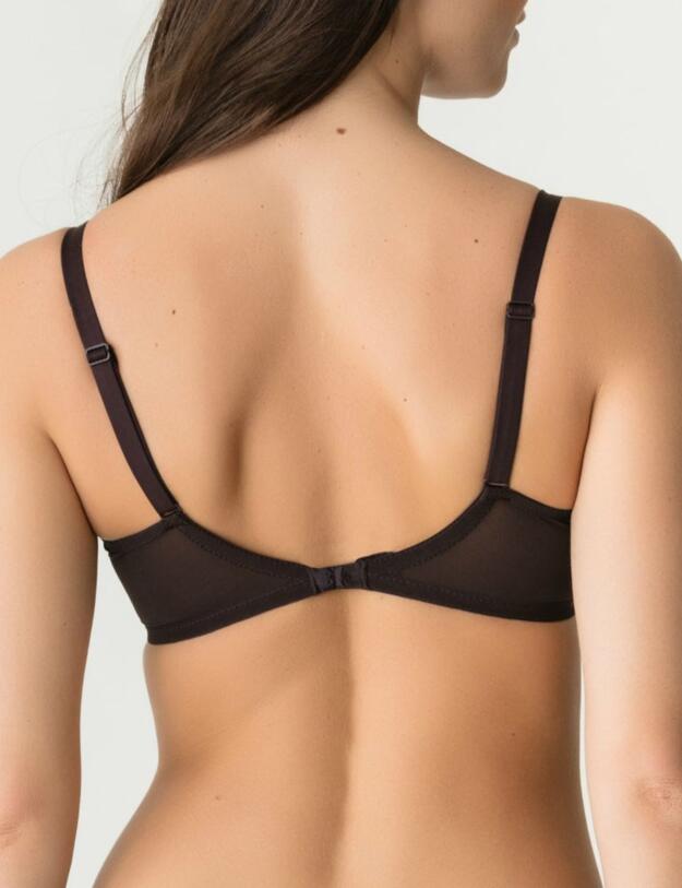 0241680/0241681 Prima Donna Twist Parisian Night Padded Heart Shape Bra - 0241680/0241681 Wenge