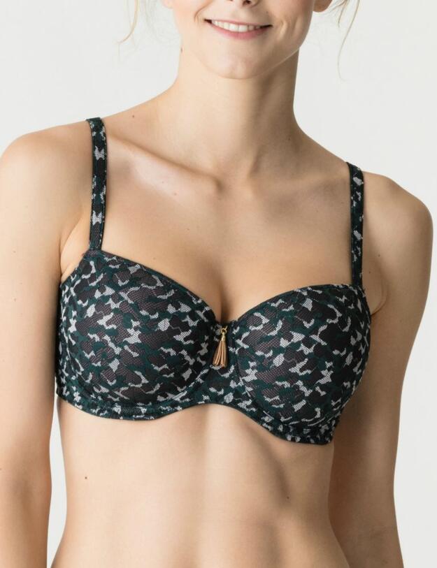 0241662/0241663 Prima Donna Twist Muse Padded Balcony Bra - 0241662/0241663 Green Fir