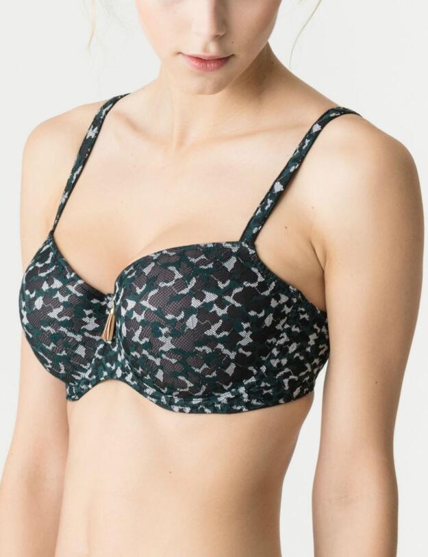 0241662/0241663 Prima Donna Twist Muse Padded Balcony Bra - 0241662/0241663 Green Fir