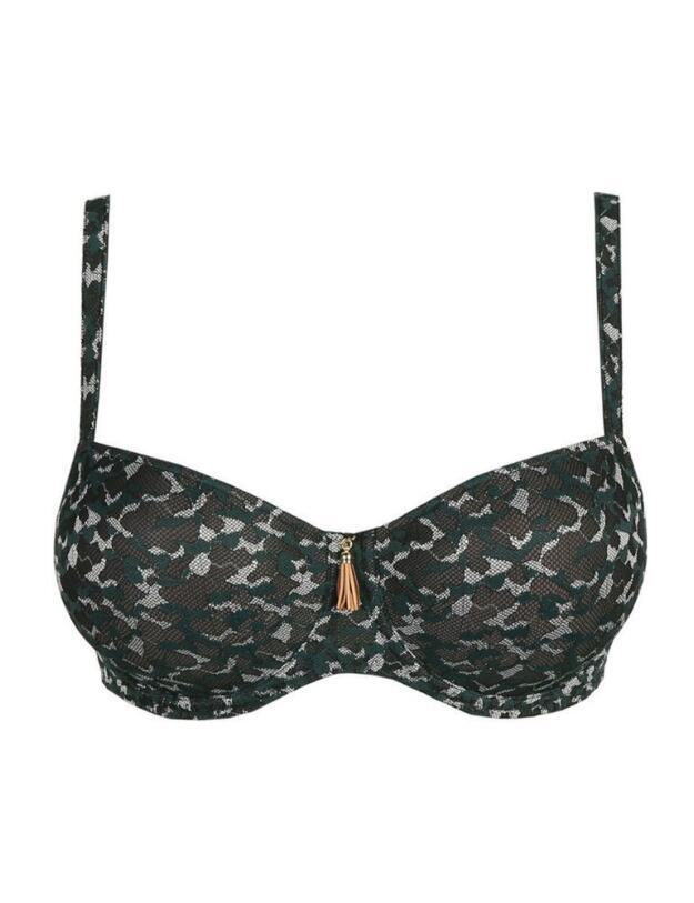 0241662/0241663 Prima Donna Twist Muse Padded Balcony Bra - 0241662/0241663 Green Fir