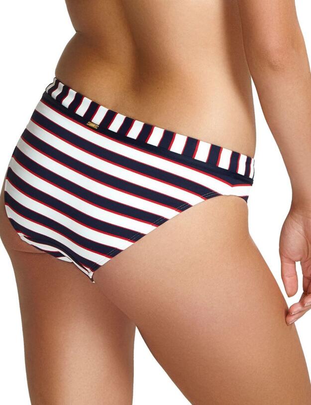 SW1376 Panache Lucille Classic Bikini Brief - SW1376 Navy Stripe
