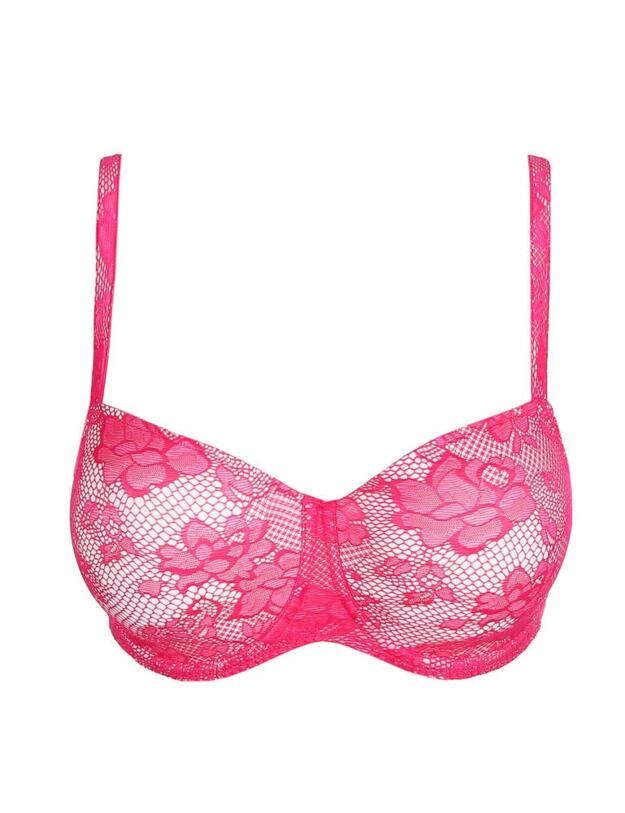 0241612/0241613 Prima Donna Twist Cabaret Padded Balcony Bra - 0241612/024161 Cherry Berry