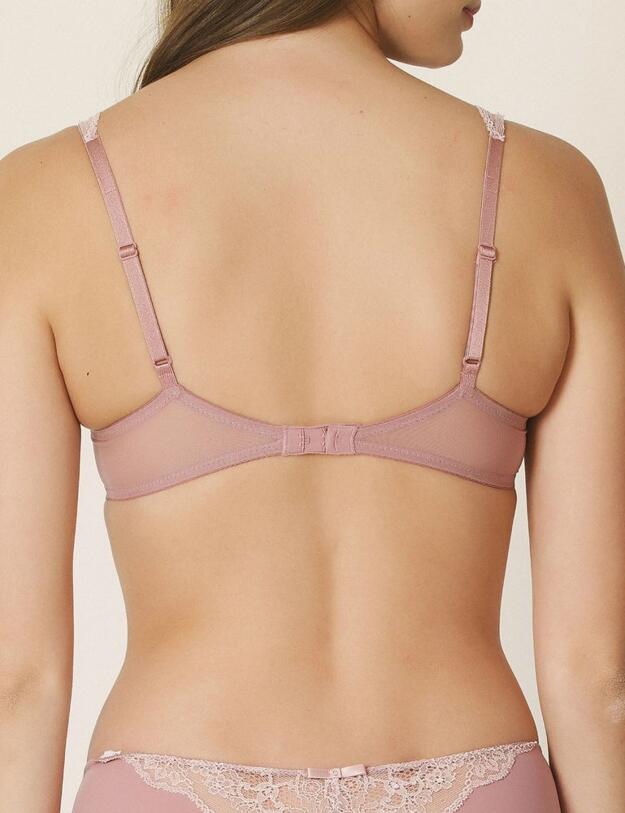 0102216 Marie Jo Erika Padded Heart Shape Bra - 0102216 Ancien Rose