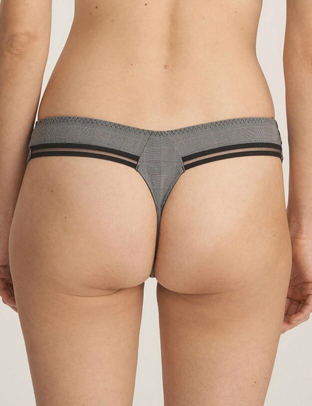 0641790 Prima Donna Twist Gentlelady Thong - 0641790 Black