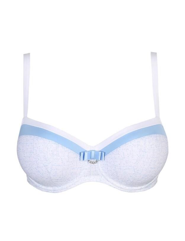 0241742/0241743 Prima Donna Twist Coco Padded Balcony Bra - 0241742/0241743 Vichy Blue