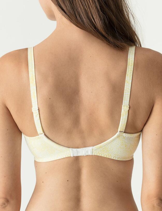 Prima Donna Twist Anaconda Heart Shape Bra Summer Gold