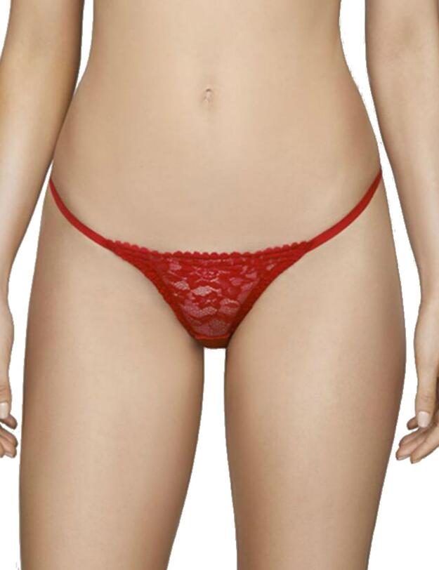 SCA-013-07 Muse by Coco de Mer Scarlett Brief - SCA-013-07 Tango Red