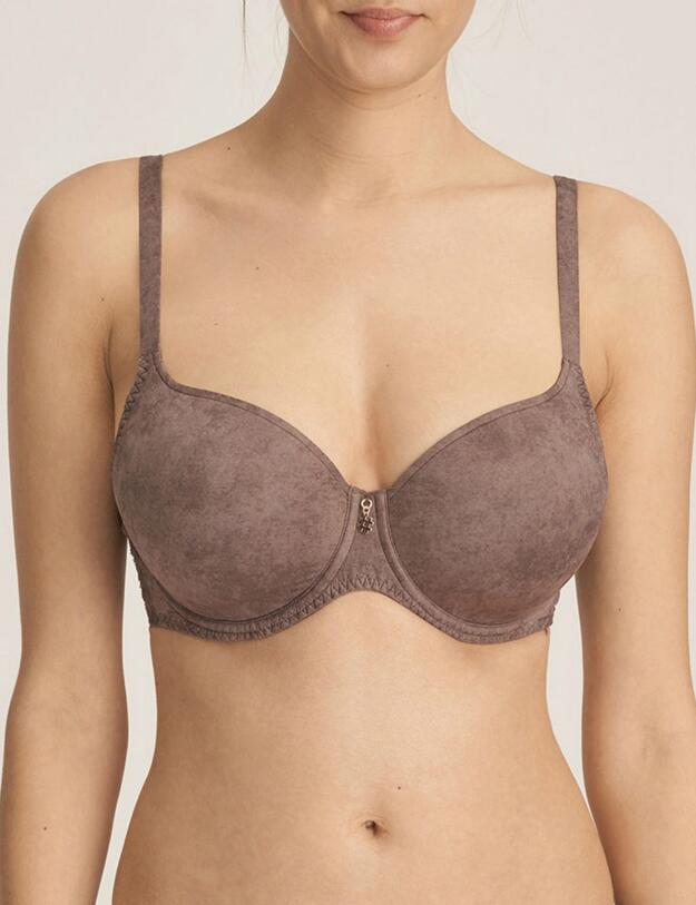0241840/41 Prima Donna Twist Hashtag Padded Heart Shape Bra - 0241840/41 Agate Grey