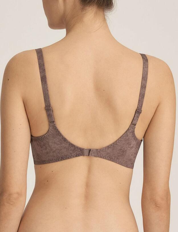 0241840/41 Prima Donna Twist Hashtag Padded Heart Shape Bra - 0241840/41 Agate Grey