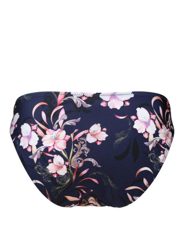 12910 Pour Moi Orchid Luxe Bikini Brief - 12910 Navy/Pink