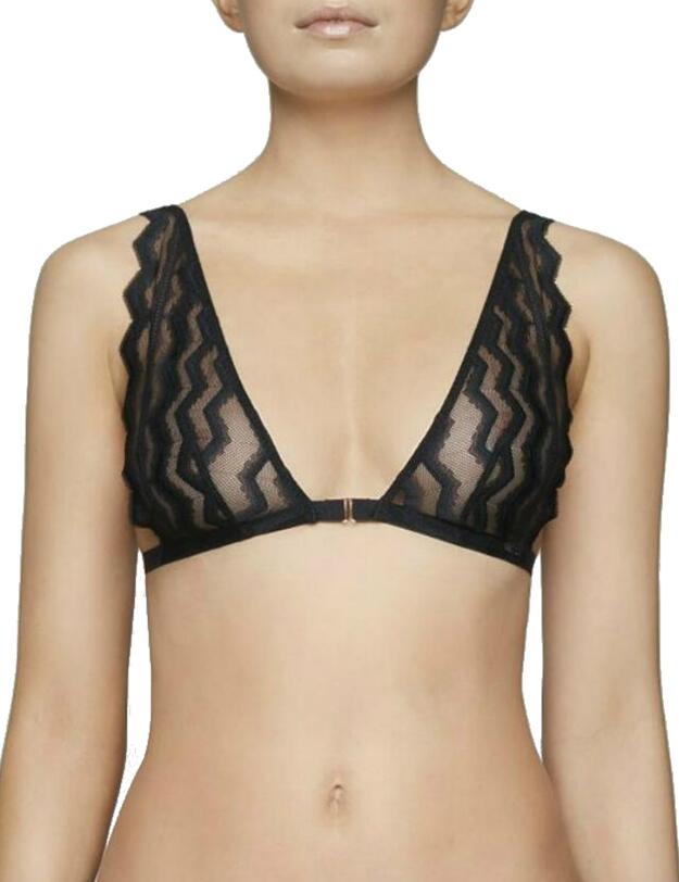 Muse by Coco de Mer Mia High Apex Bra Black