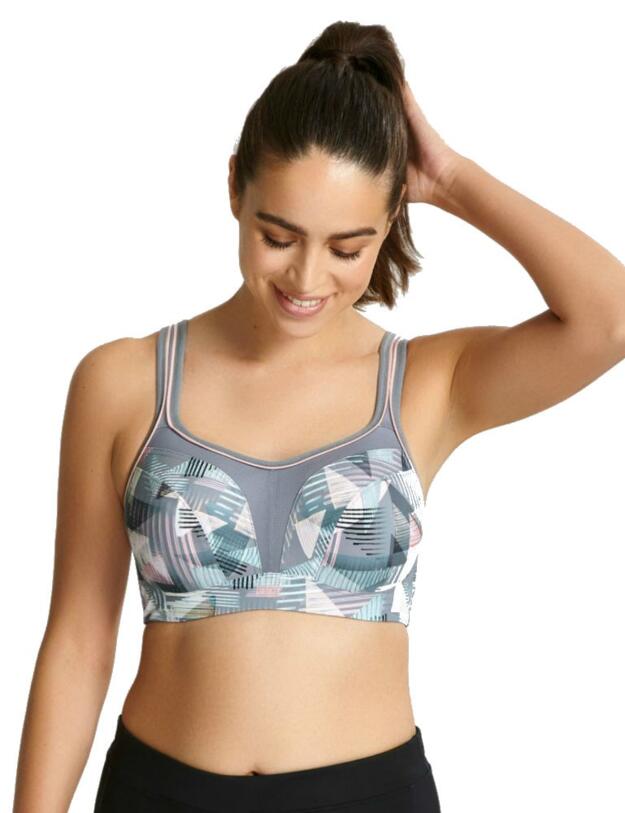 Panache Underwired Ultimate Sports Bra Pastel Retro