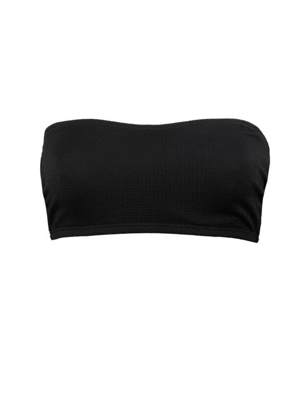 17301 Pour Moi Sol Beach Strapless Bandeau Bikini Top - 17301 Black