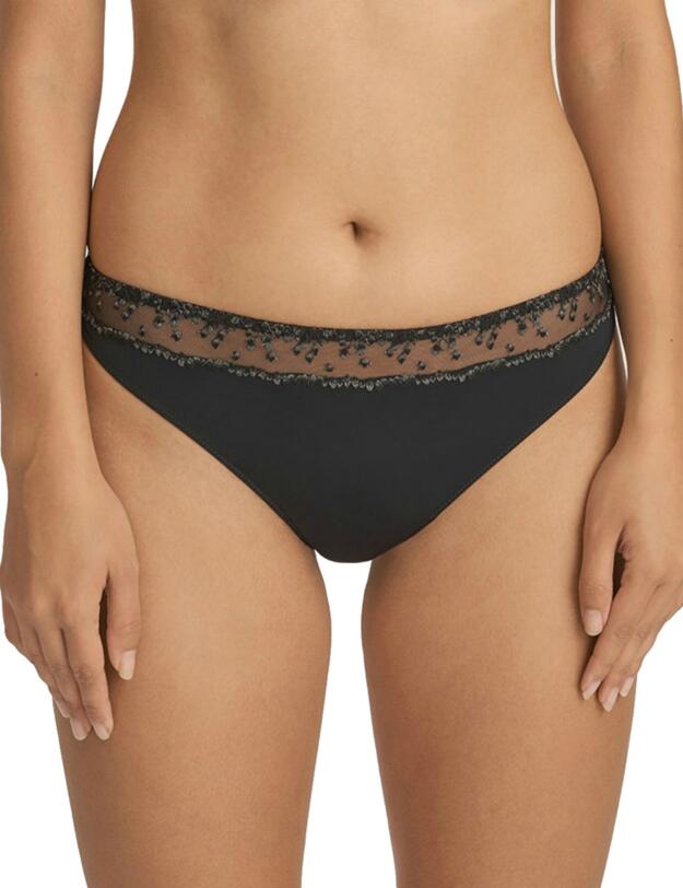 0641800 Prima Donna Twist 1919 Thong - 0641800 Black