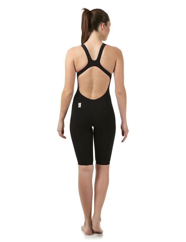 8091708178 Speedo Fastskin LZR Racer Elite 2 Openback Kneeskin - 8091708178 Black/Black