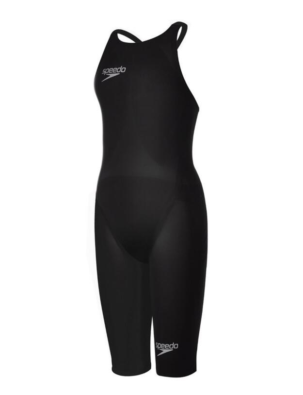 8091708178 Speedo Fastskin LZR Racer Elite 2 Openback Kneeskin - 8091708178 Black/Black