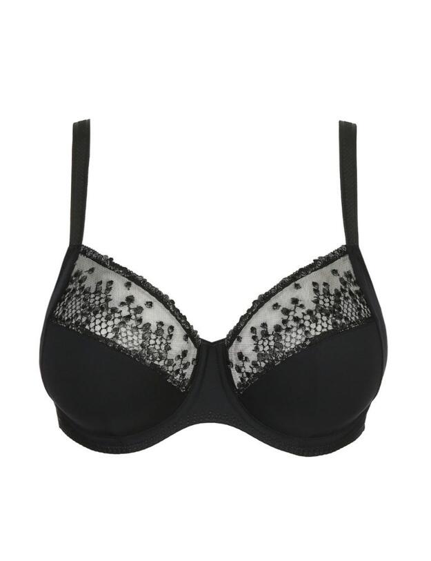 0141800/01 Prima Donna Twist 1919 Full Cup Wire Bra - 0141800/01 Black
