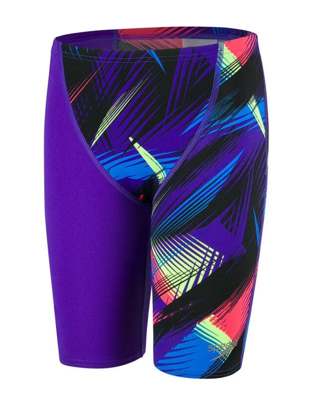 809733C874 Speedo Junior Fastskin Endurance + High Waisted Jammer - 809733C874 Black/Blue