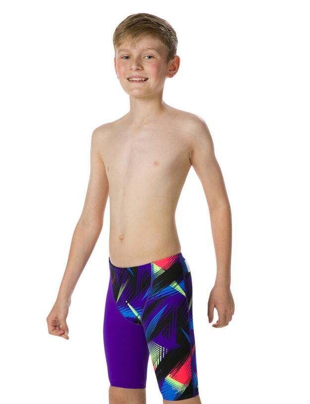 809733C874 Speedo Junior Fastskin Endurance + High Waisted Jammer - 809733C874 Black/Blue