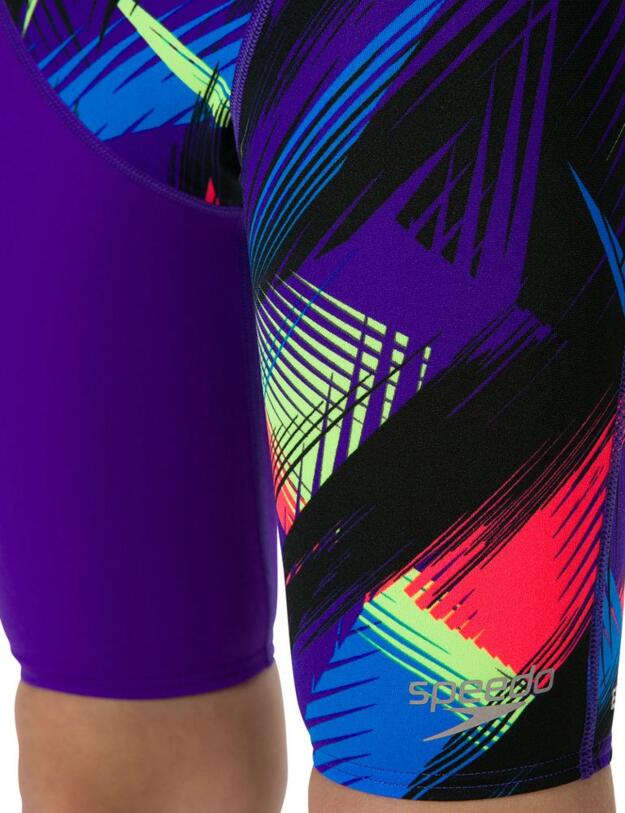 809733C874 Speedo Junior Fastskin Endurance + High Waisted Jammer - 809733C874 Black/Blue
