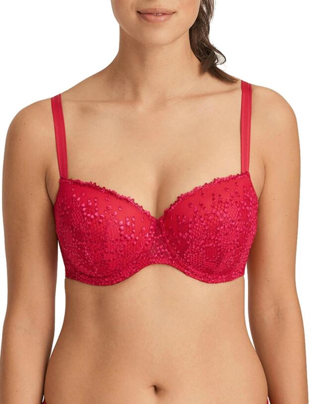 0241802/03 Prima Donna Twist 1919 Padded Balcony Bra - 0241802/03 Raspberry