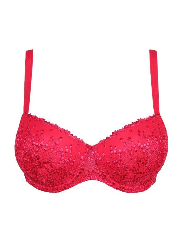 0241802/03 Prima Donna Twist 1919 Padded Balcony Bra - 0241802/03 Raspberry