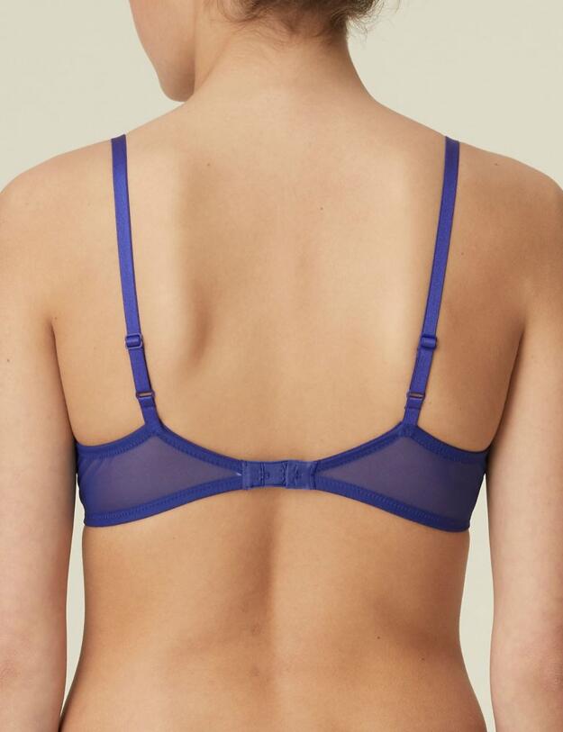 0121959 Marie Jo Andy Padded Balcony Bra - 0121959 Crazy Blue