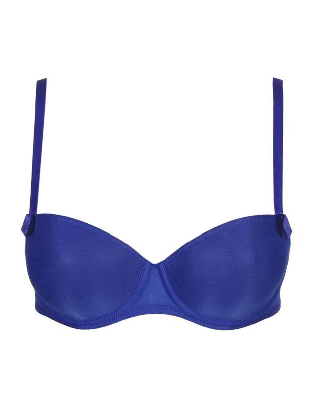 0121959 Marie Jo Andy Padded Balcony Bra - 0121959 Crazy Blue