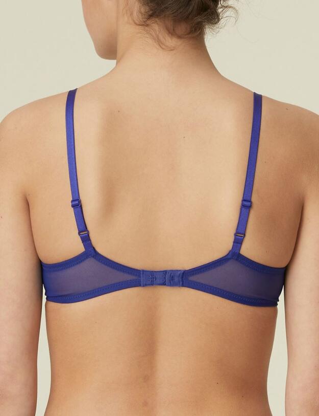 0121956 Marie Jo Andy Padded Heart Shape Bra - 0121956 Crazy Blue