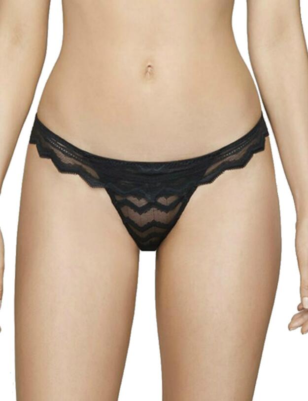 Muse By Coco De Mer Mia Brazilian Brief Black