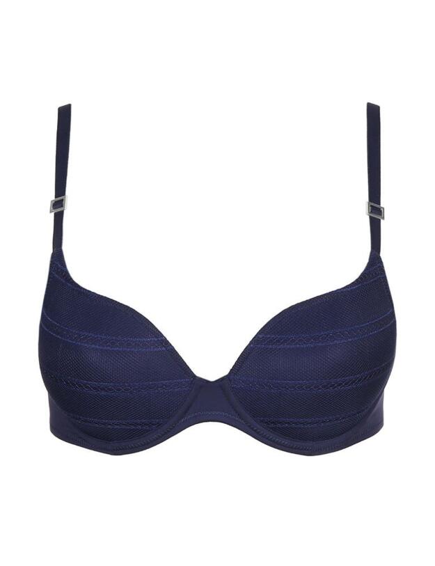 0121906 Marie Jo Charles Padded Heart Shape Bra - 0121906 Bleu Bijou
