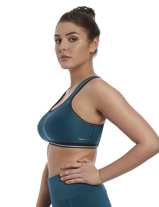 4000 Freya Force Sports Bra  - 4000 Petrol Green