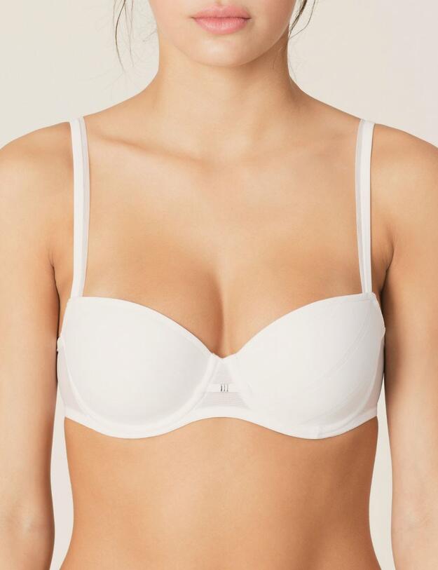 0121779 Marie Jo Reny Padded Balcony Bra - 0121779 White