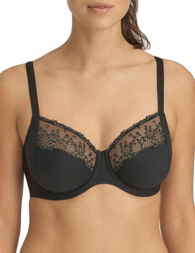 0141800/01 Prima Donna Twist 1919 Full Cup Wire Bra - 0141800/01 Black