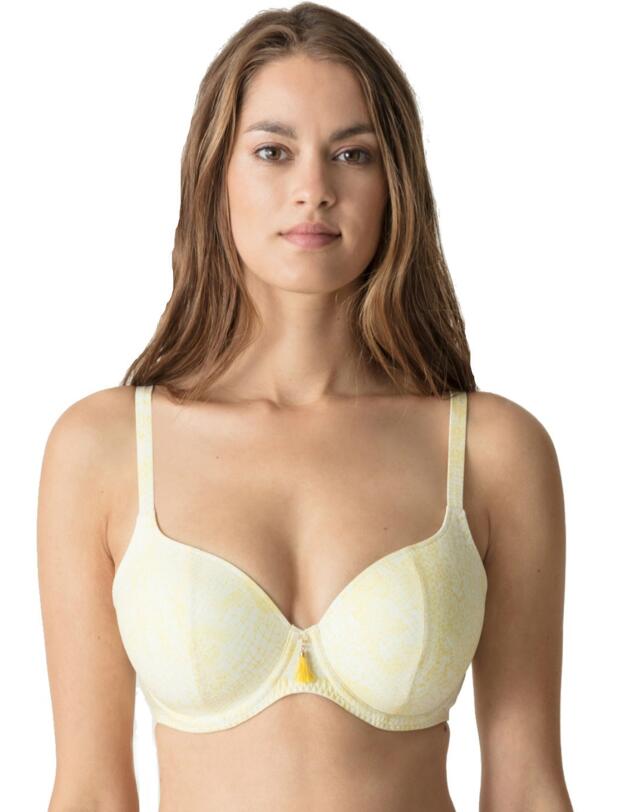 Prima Donna Twist Anaconda Heart Shape Bra Summer Gold