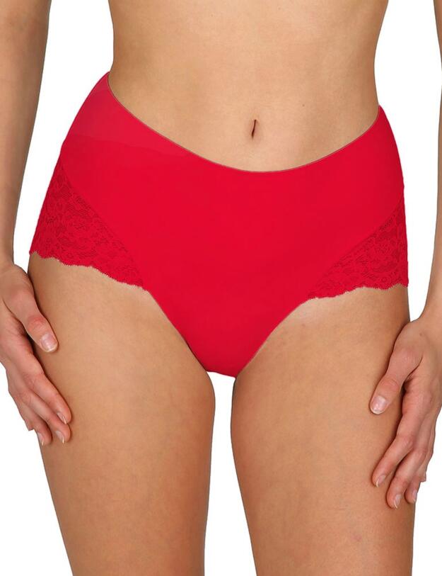 Marie Jo Color Studio Lace Shapewear High Brief Scarlet