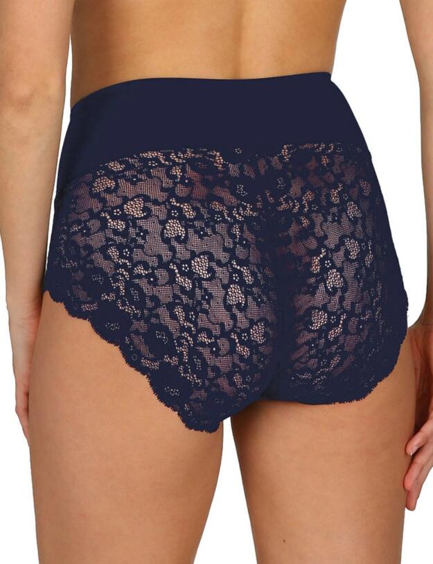 0521631 Marie Jo Color Studio Lace High-Waist Shapewear - 0521631 Sapphire Blue