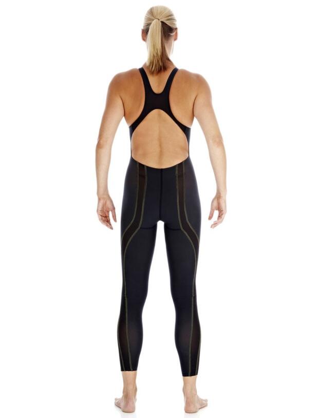 8082378398 Speedo Female Elite Open Water Recordbreaker Legskin - 8082378398 Navy