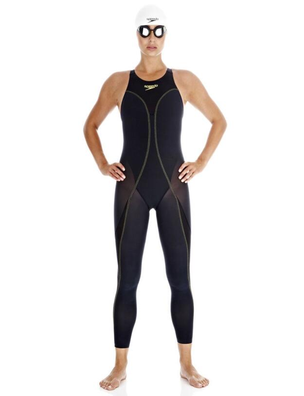8082378398 Speedo Female Elite Open Water Recordbreaker Legskin - 8082378398 Navy