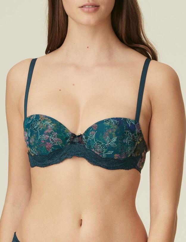 0102349 Marie Jo Alice Padded Balcony Bra - 0102349 Flower Garden