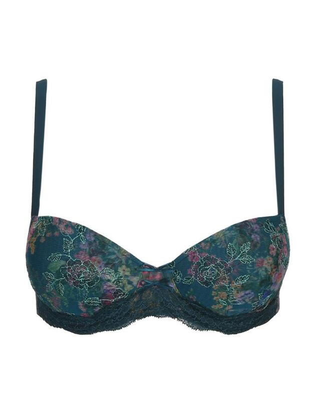 0102349 Marie Jo Alice Padded Balcony Bra - 0102349 Flower Garden
